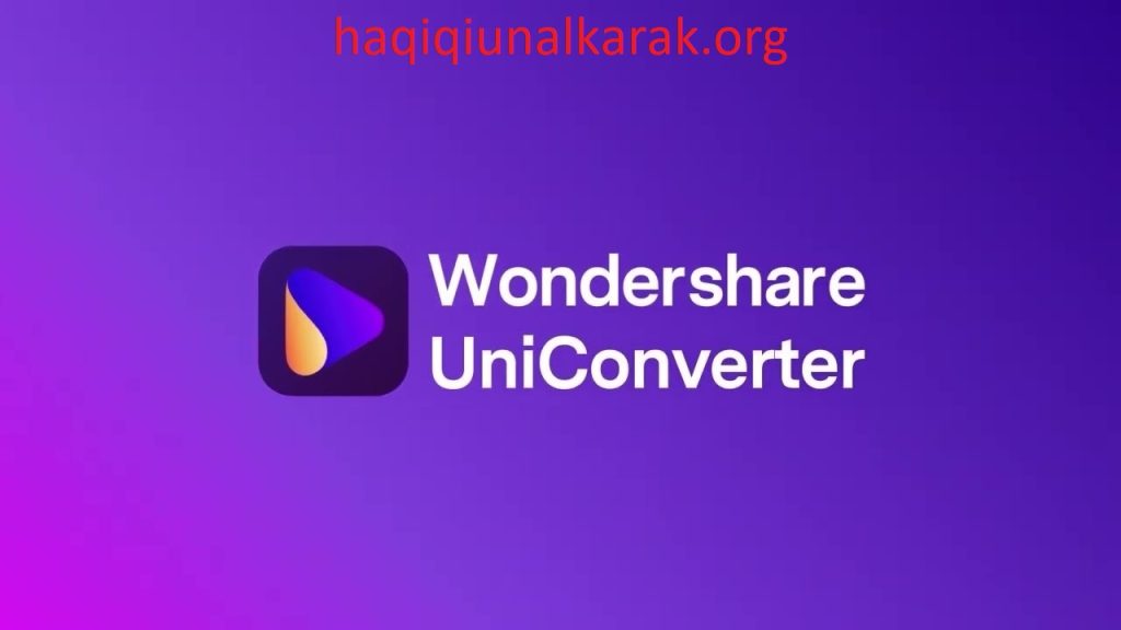 Wondershare UniConverter الكراك مع رقم مسلسل 2024