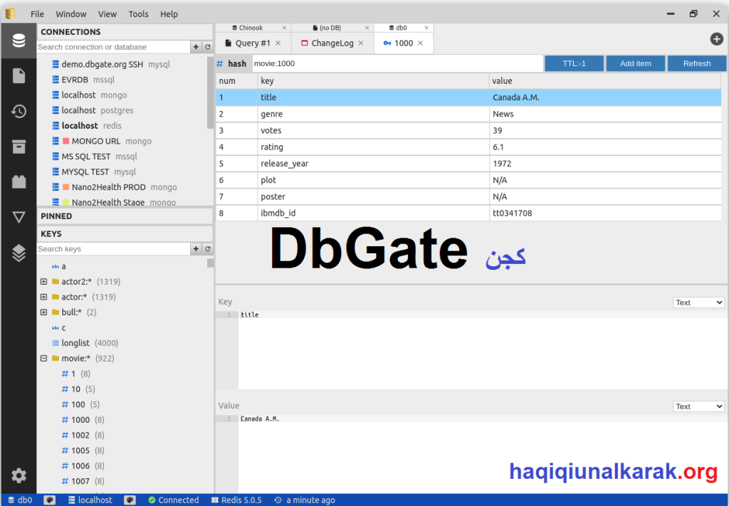 DbGate زائد احدث اصدار تحميل مجاني